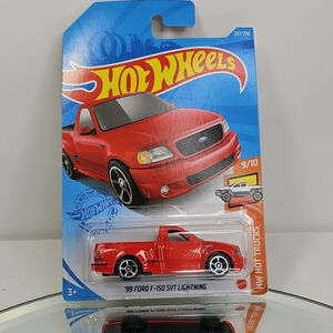 Hot Wheels 2021 '99 Ford F-150 SVT Lightning Red HW Hot Trucks *NEW*